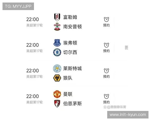 英超第17轮多数战罢，争冠与保级格局渐明